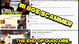 The End Of DuoCore 1 BGS ScammerDuocore Quits BGSRoblox [upl. by Dallas]