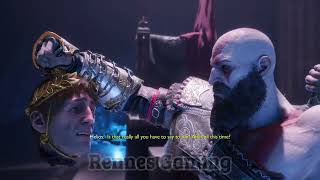 Kratos Meets Helios Again  God Of War Ragnarok Valhalla DLC 2023 [upl. by Llydnek391]