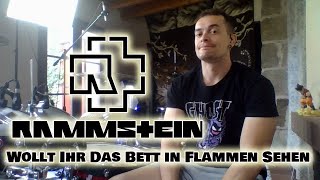 Wollt Ihr Das Bett in Flammen Sehen  Rammstein  Drum cover [upl. by Ahsasal]