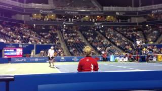 John Isner Best Point Ever Rogers Cup 2012 [upl. by Nealey]