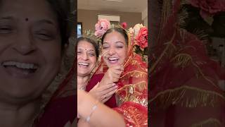 Shaadi ko 32 YEARS ho gaye 😨🥺recreating Mums wedding look😱grwm dulhan wedding [upl. by Minerva]