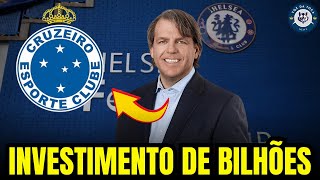 DINHEIRO INGLÊS Dono do CHELSEA planeja INVESTIR MILHÕES na RAPOSA Notícias do CRUZEIRO URGENTE [upl. by Hubble]