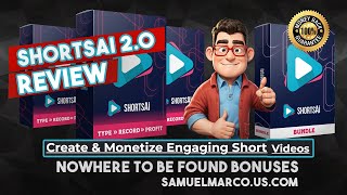 ShortsAI 20 Review amp Demo Create Videos Easily ✅ ShortsAI 20 Review amp OTO ShortsAI 20 Review [upl. by Melantha347]