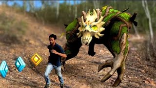 Temple run real  Temple run real life man [upl. by Enyawad]