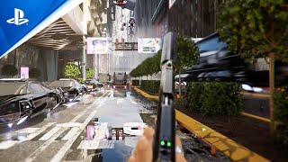 New CyberNoir FPS amp Third Person RPG Gameplay with Next Gen Graphics  Neo Berlin 2087 PS5 [upl. by Rabiah]