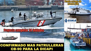 MAS Patrulleras CB90B para la Dicapi además se viene más PIAS para la MGP‼️😱🇵🇪❤️‍🔥 [upl. by Idham224]