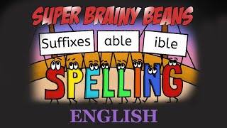 Spelling suffixes able ible  Spelling in English [upl. by Ccasi]