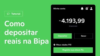 Como Depositar Reais Na Bipa [upl. by Torrey165]