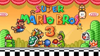 SMAS  Super Mario Bros 3 1993 SNES  2 Players Secrets and 99 Lives TAS [upl. by Michi295]