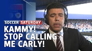 Jeff Stelling to Chris Kamara quotStop calling me Carlyquot  Soccer Saturday  16th August 2014 [upl. by Edee714]