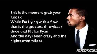 Nicki Minaj Blazin Feat Kanye West Lyrics Video [upl. by Isiad]