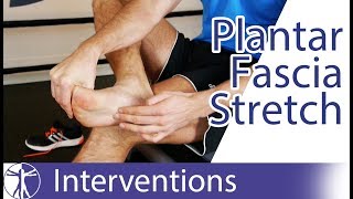 Plantar Fascia Stretch  Plantar Fasciitis [upl. by Maxine]