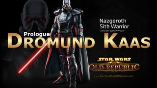 SWTOR Sith Warrior StoryPart 2  Prologue Dromund Kaas [upl. by Hajan]