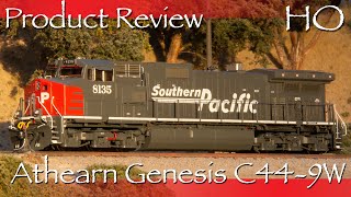 Product Review Athearn HO Scale C449W Locomotive SP [upl. by Yenoh]