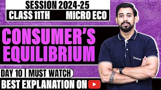 Microeconomics  Consumers Equilibrium  Chapter 2  Part 1 [upl. by Hodge]