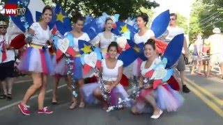 AcadienFestival Tintamarre in Caraquet New Brunswick Canada [upl. by Zaria]