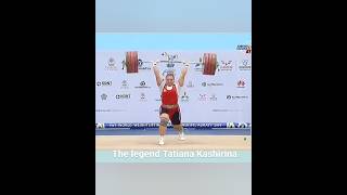 Tatiana Kashirina WWC 2014 193 KG worldrecord weightlifting [upl. by Arica]