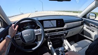 2024 Kia Telluride EX  POV Driving Review [upl. by Nihhi692]