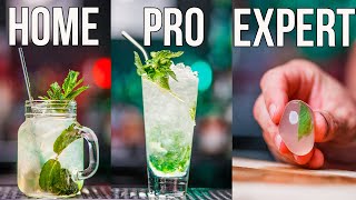 How to Make a Mojito Cocktail Home  Pro  Expert [upl. by Nayd]