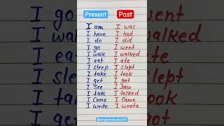 PresentPast ytshorts english education englishlanguage englishspeakingpractice englishtips [upl. by Marutani]