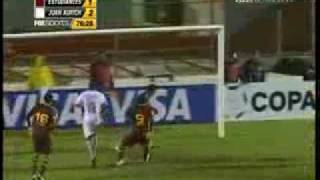 Estudiantes Tecos Mexico 1 vs el Juan Aurich Peru 2  Vuelta PreLibertadores 2010 [upl. by Yesoj]