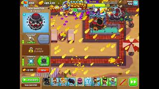 btd6 half cash dreadbloon top50 normal ranked least cash [upl. by Blasien115]