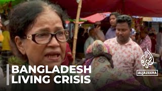 Bangladesh economy Cost of living crisis stemming from wars [upl. by Minerva]