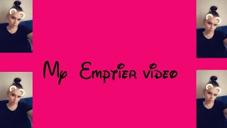 My Emptier video [upl. by Hubsher]