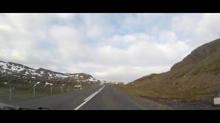 driving from Seyðisfjörður to Egilsstaðir Iceland [upl. by Kessiah]