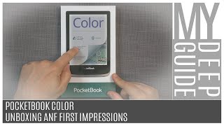 Pocketbook Color Unboxing And First Impressions [upl. by Adnoluy]