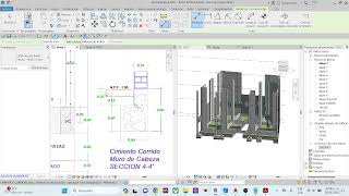 CIMIENTO CORRIDO EN REVIT [upl. by Kraft]