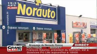 Braquage du Norauto de Roncq [upl. by Franklyn]