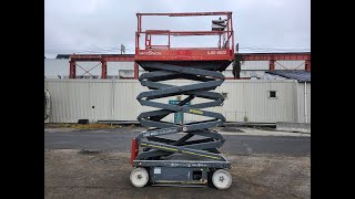 SkyJack SJ1114632 Electric Scissor Lift with Ground Controls 126 [upl. by Nylear]