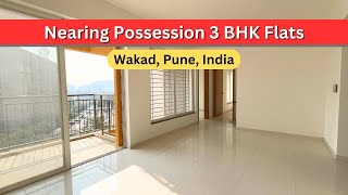 Nearing Possession 3 BHK Flats At Wakad Pune India  91 74209 23928 [upl. by Ab]