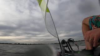 Hobie Lynx Sailing Port Phillip Bay Melbourne [upl. by Attenwahs]