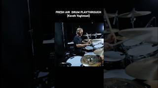 FRESH AIR DRUM PLAYTHROUGH Kaveh Yaghmaei [upl. by Kennett]