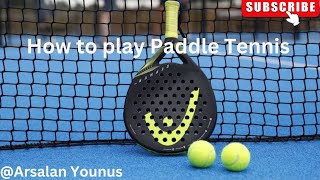 How to play Paddle Tennis Arena Karachi [upl. by Crowley]