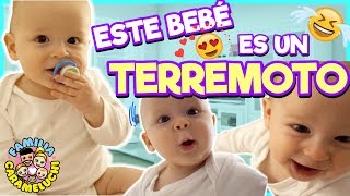 👶 ¡BEBÉ se vuelve LOCO 🤣 El MOMENTO más TIERNO 😍 y DIVERTIDO de WILLIAM  Familia Carameluchi [upl. by Ambrosio]