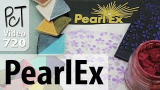 Pearl Ex Powdered Pigments On Polymer Clay [upl. by Erehpotsirhc]