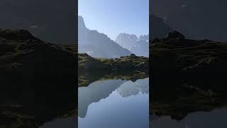 LAC DES CHÉSERYS  Reflet et panorama sur le massif du MontBlanc [upl. by Xirtaeb]