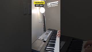 Yamaha YPT240  Piano Sound Test  Merengue Latin Rhythm piano pianosound merengue [upl. by Llertnac]