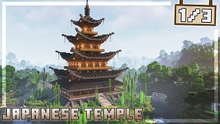 How to Build a Japanese Temple in Minecraft  Tutorial 13 [upl. by Dahsar768]