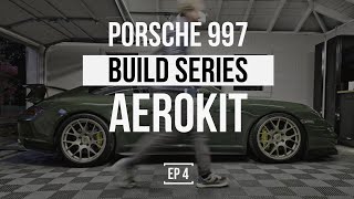 THE PORSCHE 997 BUILD SERIES  AEROKIT BEST SIDE SKIRTS REAR SPLITTER REVIEW AND INSTALL  EP 4 [upl. by Launcelot46]