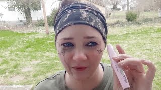 Woman Tests Mascara With Pepper Spray [upl. by Finstad]