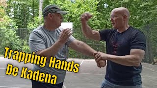 Modern Arnis basics 19 trapping hands intro [upl. by Dnalerb]