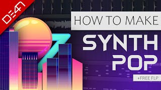 How To Make Synth Pop  FL Studio Tutorial FREE FLP [upl. by Ztirf]