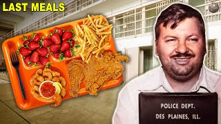 Last Meals of Famous Death Row Inmates [upl. by Zobias]