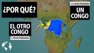 Los Dos Congos Por Qué África Tiene Dos Países Con Una Enorme Diferencia De Población [upl. by Mcnamee]