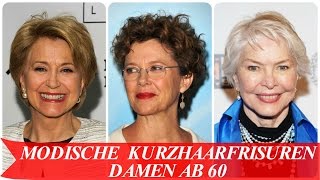 Modische kurzhaarfrisuren damen ab 60 [upl. by Ahsehyt630]