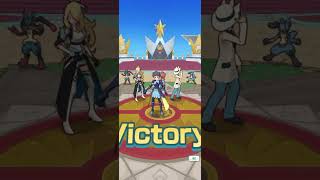 Pokemon Masters EX  15000 pts Champion Stadium  Week 22624 [upl. by Lahsiv]